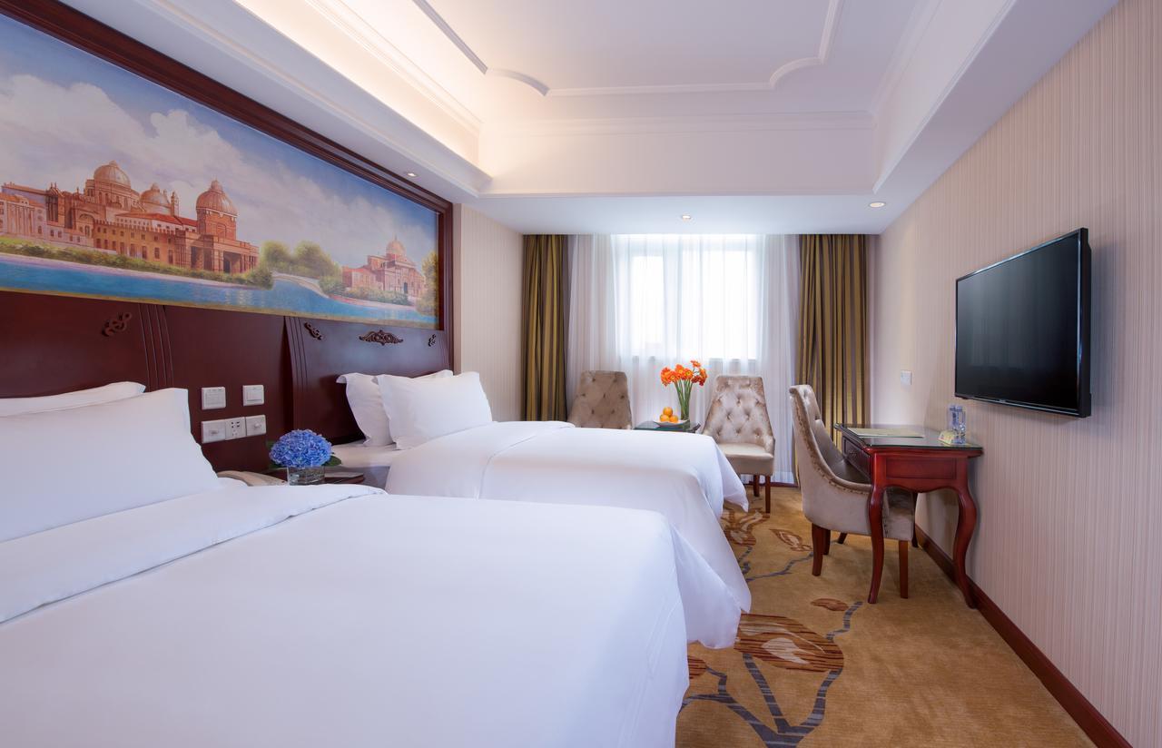 Vienna International Hotel - Expo Branch Shanghai Exteriör bild